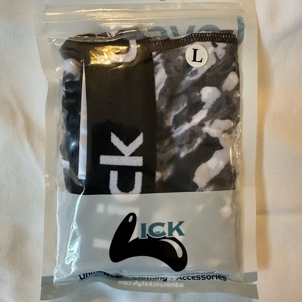 Men's Camo Boxer Briefs in Black and Gray